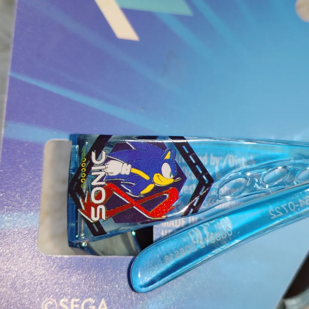Sega Sonic the Hedgehog Boys Wrap Sunglasses Blue